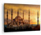 Bilder auf Leinwand Sonnenuntergang istanbul türkei reise Leinwandbild 70x50cm Wandbilder Dekoration Wohnzimmer Schlafzimmer Deko Klein Wanddeko Bild Wand Kunstdruck Art Wall Decor Canvas AA70x50-2846