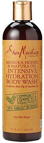 SheaMoisture Community Commerce Manuka Honey & Mafura Oil Intensive Hydration Body Wash - 384ml