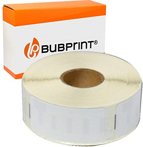 Bubprint Etiketten kompatibel mit Dymo 11352 S0722520 25x54mm | Passend für Labelwriter 310 320 330 Turbo 400 Twin Turbo Duo 450 SE450
