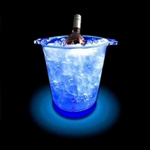 Seau à Champagne Lumineux LED Multicolore méthacrylate