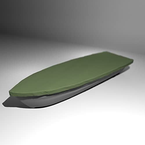 Premium Boot Persenning - Anka, Ruderboot, Schlauchboot, Angelboot & Co Bootsplane extrem reißfest (Olivgrün, 400 cm x 150 cm)