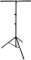 Audibax STAND MH-PRO - Stand d'Éclairage - Trépied à Lumière avec Articulation à Rotule - Stand de Lumière pour Discothèque - Hauteur Réglable de 145 à 325 cm - T-Bar avec 4 Points de Lumière Fixation