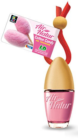 Stylisch-modisches Air Natur Little Bottle Duftflakon Lufterfrischer Auto- und Raumduft 6ml - Duftsorte Cotton Candy - Zuckerwatte