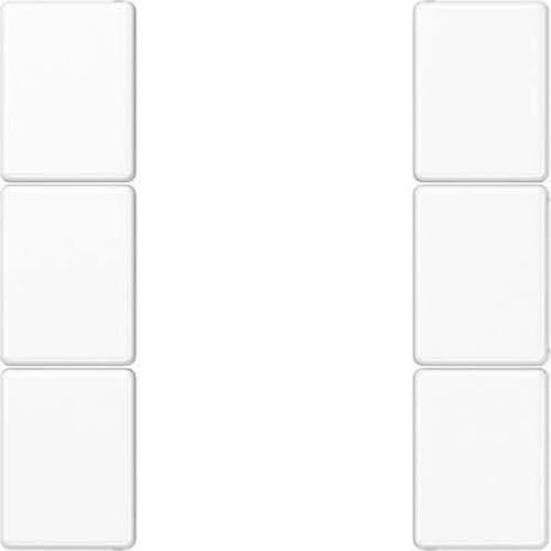 Jung knx - Juego Teclas f50 knx 3 Fases Serie as/a Blanco Alpino