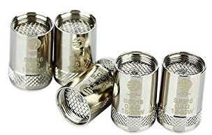 Joyetech - Cabezas Atomizadoras BF para Cubis - 5 Piezes - BF SS316 en 0.5 Ohm - la Inhalación Directa - Sin Tabaco - Sin Nicotina