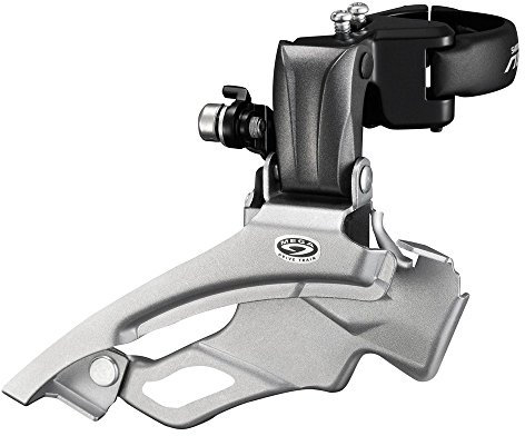 SHIMANO Unisex – Erwachsene Down-Swing Umwerfer, Grau, 28.6 mm
