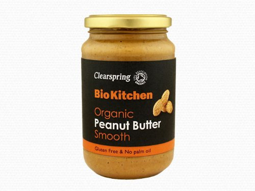 CLEARSPRING ORGANIC SMOOTH PEANUT BUTTER 350G(PACK OF 2)