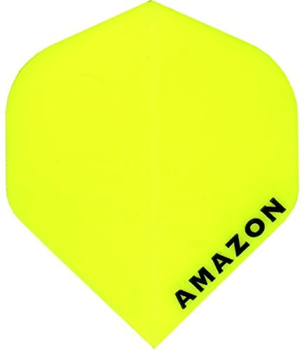 Designa Amazon Dartpfeile, 100 Mikron, Gelb, 10 Sets (30 Teile)