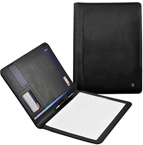 DESQ® 3682 A4-Schreibmappe im schlankem Dutch Design | inklusive Schreibblock