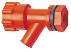 Eck-Auslaufventil 3/4 x 19 mm