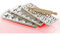 Imperia Raviolamp Tris Special. Stampo per 14 ravioli a pesce, 10 stelline e 12 cuori. Made in Italy. Accessori macchina per la pasta in alluminio per pasta fresca. Mattarello incluso. Tagliapasta