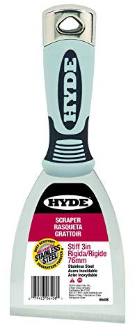 Hyde Tool 06408 3-Inch Stiff Scraper by Hyde Tools