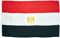Annin Flagmakers Ägypten-Flagge, USA, hergestellt nach Offiziellen Designspezifikationen der Vereinten Nationen, 1,5 x 2,4 m (Modell 192366)