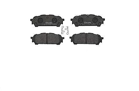 Brembo P 78 014 Bremsbelagsatz, Scheibenbremse - (4-teilig) | Kompatibel mit: SUBARU FORESTER, IMPREZA Station Wagon, IMPREZA Stufenheck