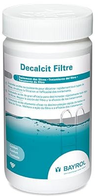 BAYROL - DECALCIT Filtre - 1 KG - 2213111