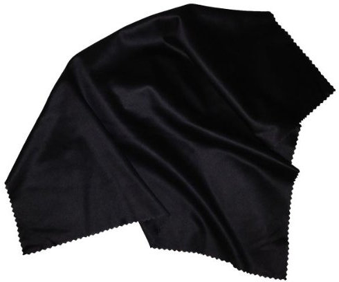 Extragroßes Microfasertuch zum Brille reinigen - Original Optiker Werkstatttuch (extragroßes Microfasertuch aus feiner Spezialfaser, 35x35cm, waschbar)