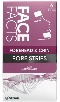Face Facts Witch Hazel Forehead & Chin Pore Strips