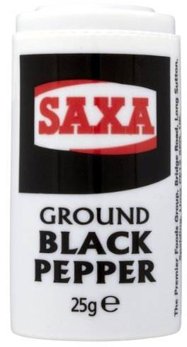 Saxa Tierra Negro Pimienta 12 x 25g