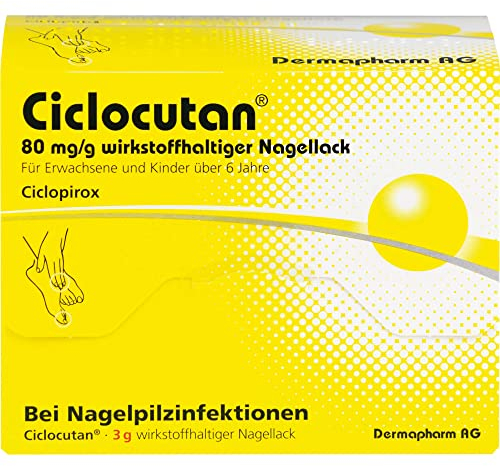 Ciclocutan 80 mg/g Wirkstoffhaltiger Nagellack