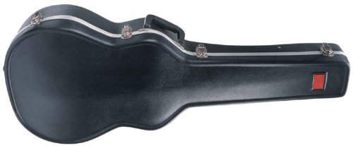 Stagg ABS-W 2 Flight-case ABS pour Guitare Acoustique Noir