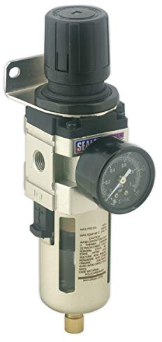 Sealey SA106FR Air Filter/Regulator Max Airflow 70cfm