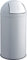 helit H2401487 - Push-Abfallbehälter „the dome“ 50L, mittelgrau