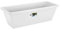 Elho Barcelona Trough 70 - Fioriera per Balcone esterno - Ø 69.8 x H 16.0 cm - Bianco/White