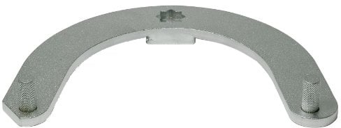SW-Stahl Keilrippenriemen-Spannschlüssel - 10582L Werkzeug Hilfsriemen | Spezialschlüssel für Spannrollen und Keilriemen, ideal für enge Motorräume, robustes Werkzeug für KFZ-Profis