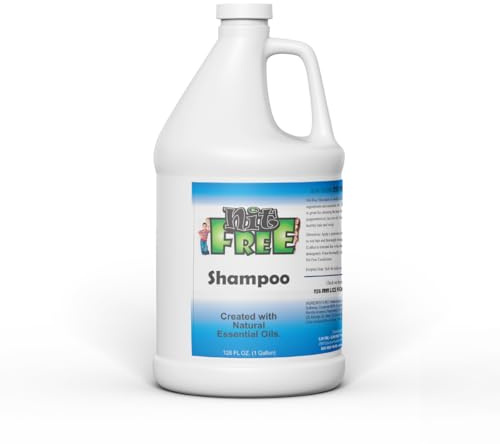 Nit Free Head Lice Shampoo, Lice Treatment Shampoo, 1-Gallon Bottle Size