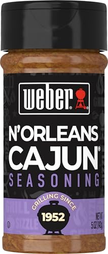 Weber N'Orleans Cajun Seasoning (5.75 oz) 2 Pack