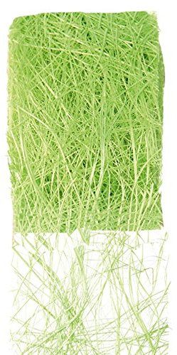 Tischlband Abaca apfelgrün 7cm x 5m Dekostoff Tischläufer Tischdeko Band stx.2847