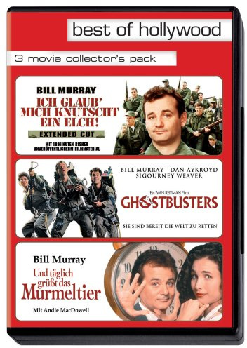 Ich glaub mich knutsch ein Elch / Ghostbusters / Und täglich grüßt das Murmeltier, 3 DVDs, mehrsprachige Version