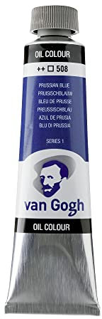 Van Gogh Peinture à l'huile, Bleu de Prusse, 40 ml (Lot de 1), Set de 40 Pièces