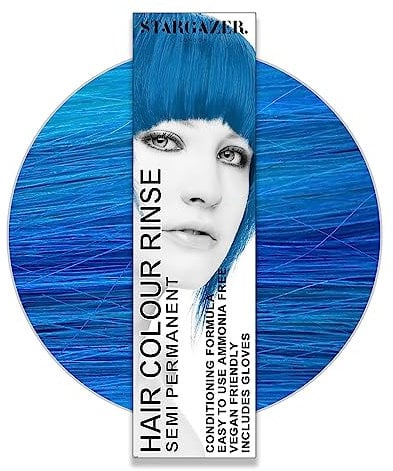 Stargazer Products Korallenblau Semi-Permanentes Haarfärbemittel, 1er Pack (1 x 70 ml)