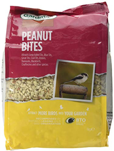 Gardman Peanut Bites for Wild Birds, 1 kg