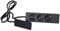 Schulte 103371304 151000000000 EVOline 151000156100 Multiprise 3 prises sans interrupteur Noir avec contact de protection 1 pièce