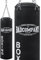 Bad Company Boxsack inkl. Heavy Duty Stahlkette I Canvas Punchingsack, ungefüllt I 80 x 30 cm