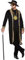 HENBRANDT MENS BLACK PIMP FANCY DRESS