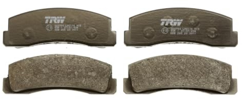 TRW GDB265 Brake Pad Set of 4 Compatible for Lada Niva Closed Off-Road Vehicle (2121, 2131) 1976 - Front Axle and Other Vehicles
