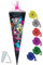 Schultüte - Monster High Panikparty - 22 cm incl. Schleife mit Tüllabschluß - Zuckertüte - mit/ohne Kunststoff Spitze Spitze - Nestler - Vampire Puppen ..