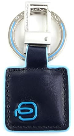 Piquadro PC3757B2/BLU2 Blue Square Portachiavi, Blu