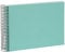 goldbuch Spiralalbum Bella Vista, Album 24 x 17 cm, Buch mit 40 weiße Seiten, Fotobuch Leinen, 20507, Aqua, 24 x 17 x 2,8 cm, Aqua (weiße Seiten), 20 507