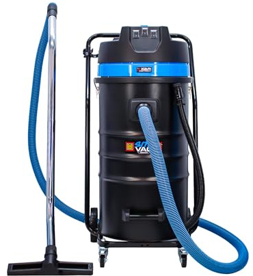 Kiam KV100 – 3 Triple Motor Industrial Wet & Dry Vacuum Cleaner – 3600 Watt by Kiam