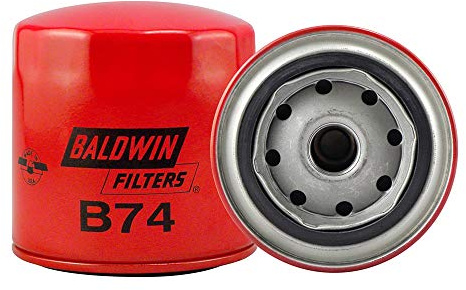 Baldwin B74 Spin-on Lube Filter, 100.8 mm Length, 95.3 mm OD