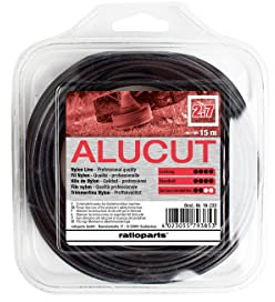 Mähfaden ALUCUT 2,7mm 15m Trimmerfaden 4-Kant Nylonfaden