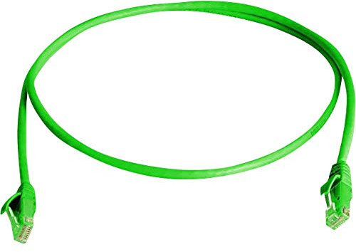 Telegärtner U/UTP, Cat 6, 1 m 1 m CAT6 U/UTP (UTP) grün Netzwerk-Kabel – Netzwerk-Kabel (Cat 6, 1 m, 1 m, Cat6, U/UTP (UTP), RJ-45, RJ-45, grün)