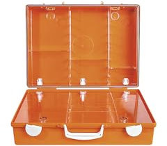 SÖHNGEN | Erste-Hilfe-Koffer nach DIN 13169 | signalorange | HxBxT 300 x 400 x 150 mm | ohne Inhalt