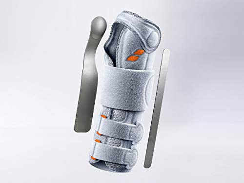 Sporlastic MANU-HIT HandgelenkOrthese rechts Größe XL 07035 platin., 1 Stück