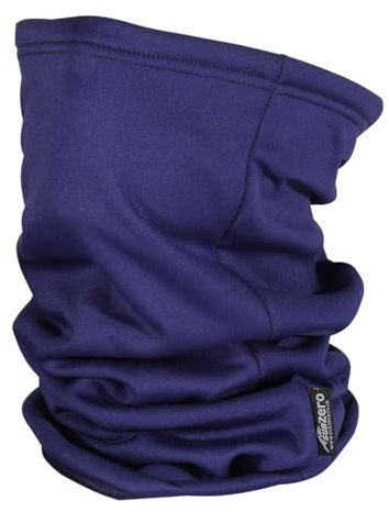 SUB ZERO Winter Neck Warmer 18 Long Super Soft Fleece Thermal Snood Scarf Neck Gaiter Head Over For Walking Running Motorcyclists One Size