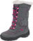 Lico Mädchen CATHRIN Schneestiefel, Grau/ Pink, 25 EU